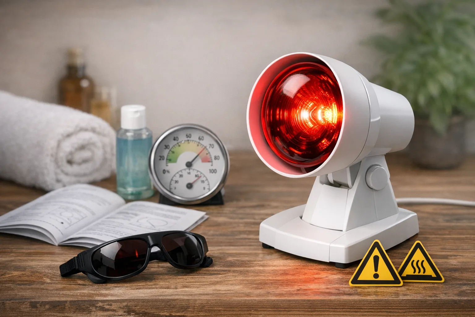 Rotlichtlampe Anwendung & Sicherheit: Worauf Sie beim Kauf achten sollten