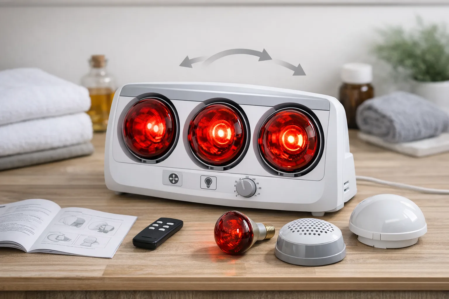 Rotlichtlampe 3-in-1 Bedienungsfreundlichkeit: Was Sie vor dem Kauf wissen sollten