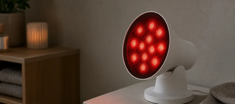 Rotlichtlampe bei Muskelverspannungen: Effektive Anwendungstipps