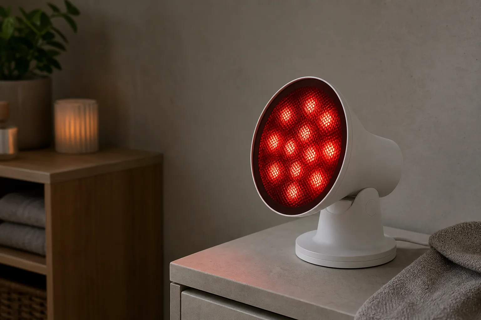 Rotlichtlampe bei Muskelverspannungen: Effektive Anwendungstipps